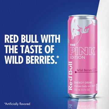 Red Bull Pink Edition Wild Berries Energy Drink