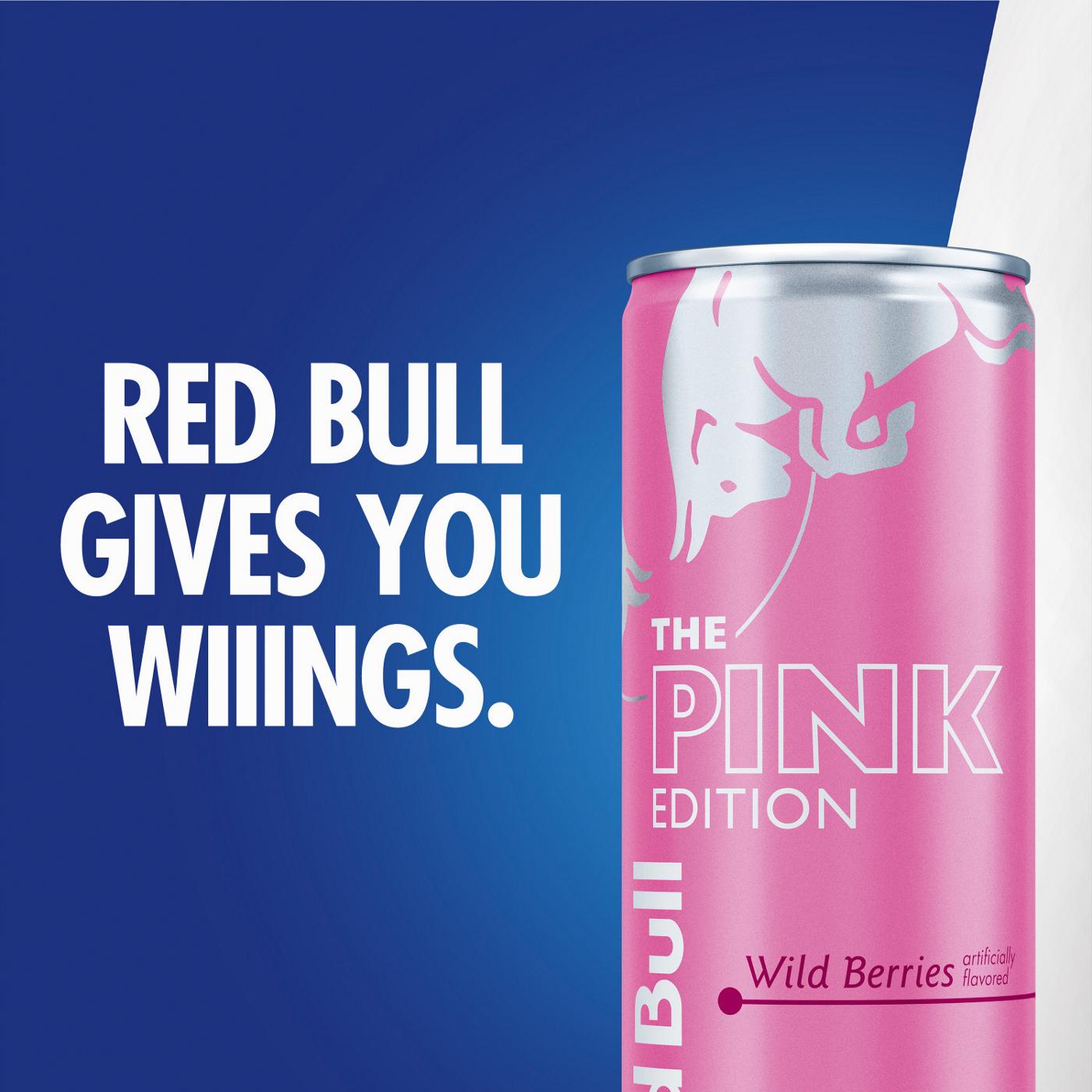 Red Bull Pink Edition Wild Berries Energy Drink; image 7 of 9