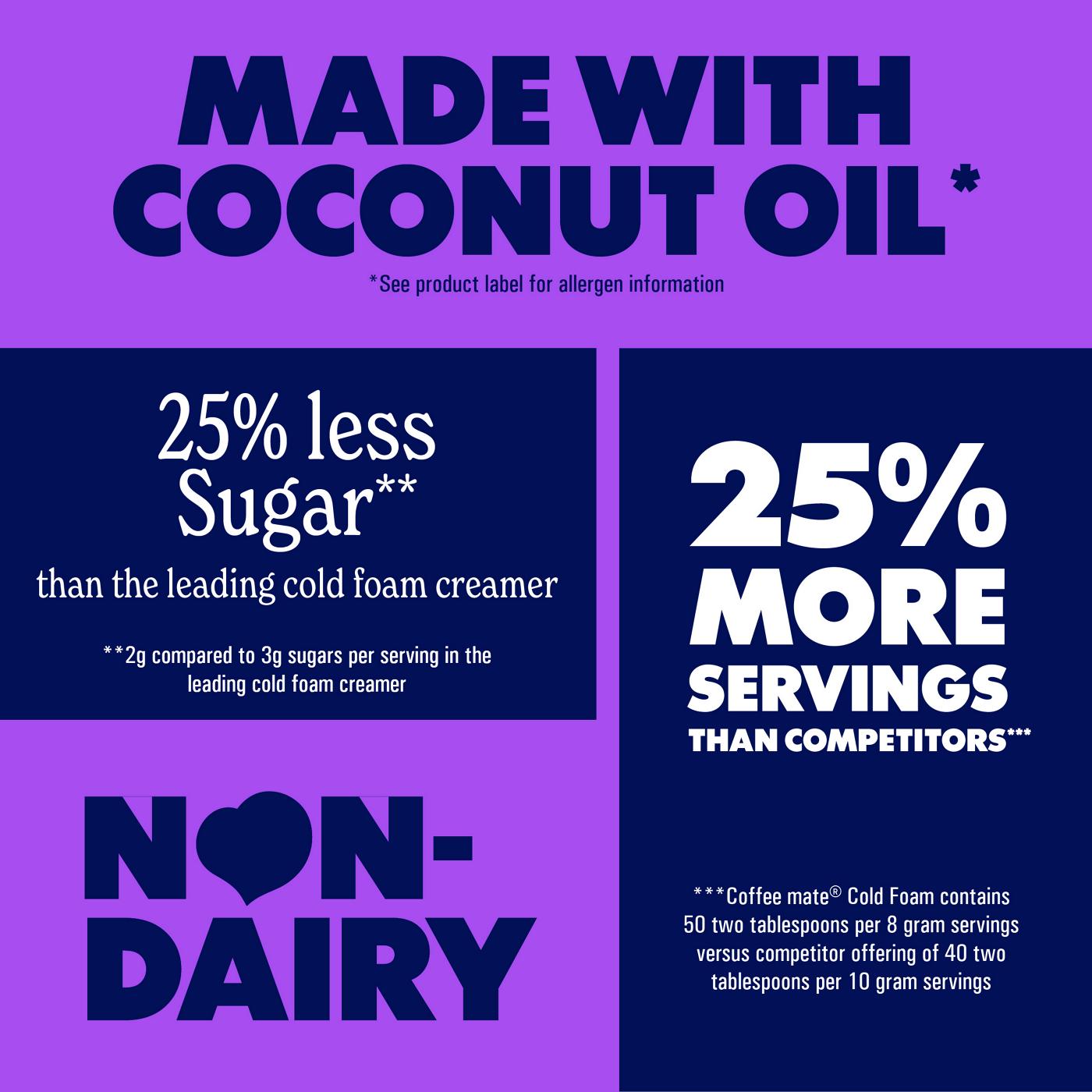 Nestle Coffee Mate Cold Foam Creamer - Italian Sweet Creme; image 2 of 8