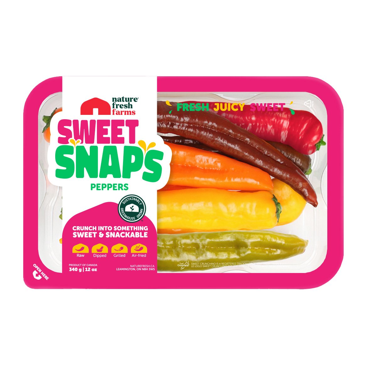 Nature Fresh Farms Sweet Snaps Peppers - Shop Peppers at H-E-B