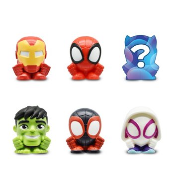 Mash'ems Marvel Spidey & His Amazing Friends Surprise Capsule - Series 4