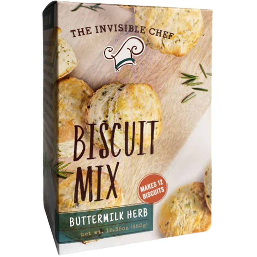 The Invisible Chef Buttermilk Herb Biscuit Mix, 12.35 oz | Central ...