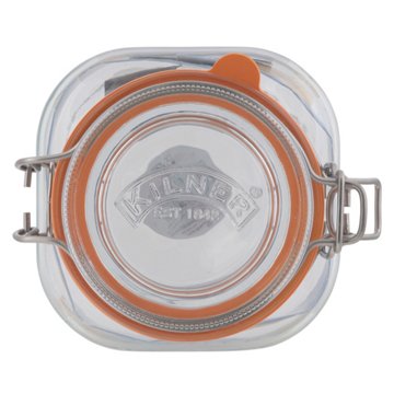 Kilner Square Clip Top Storage Jar, 1 L