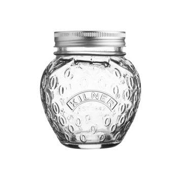 Kilner Strawberry Fruit Canning Jar, 13.5 oz