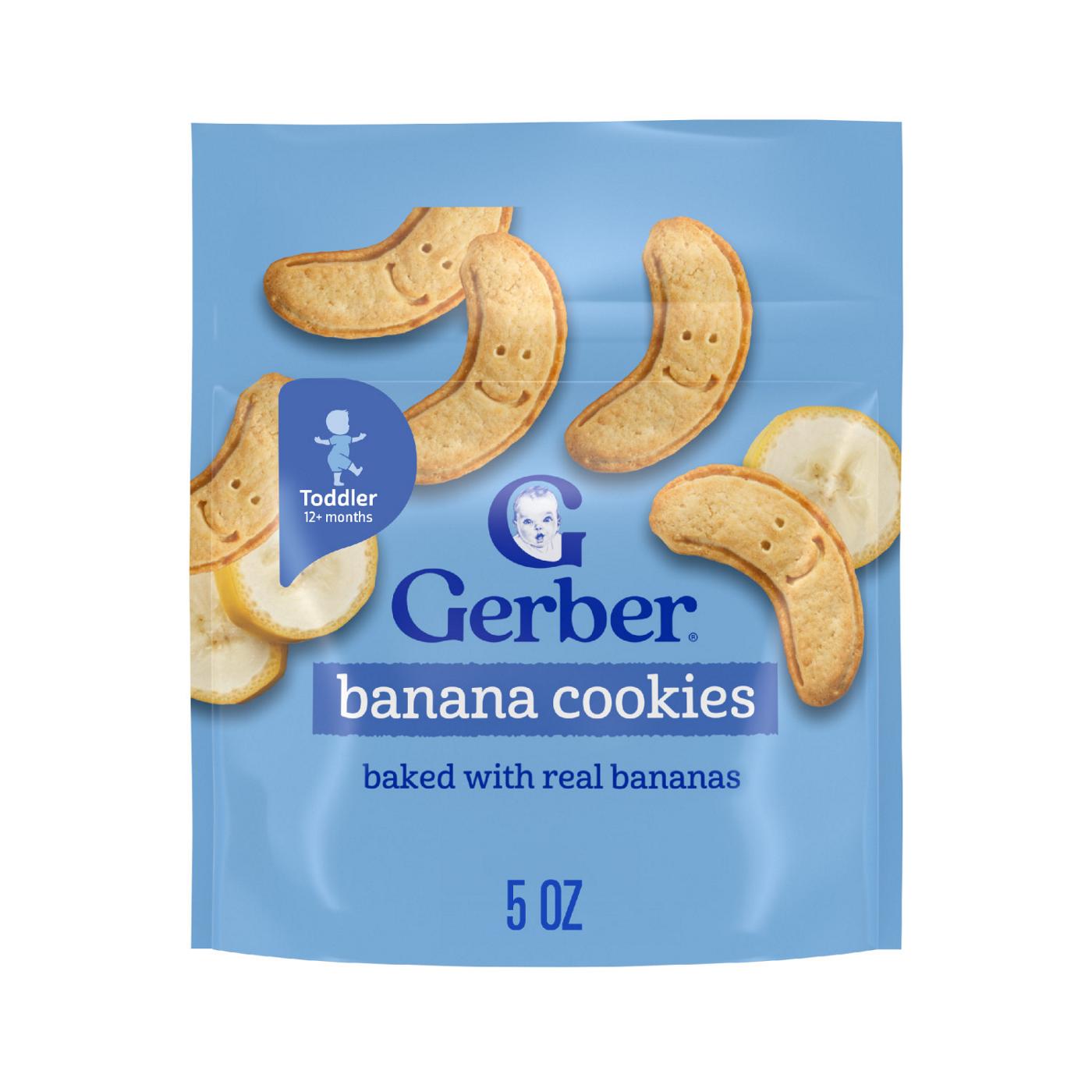 Gerber Toddler Snacks, Banana Cookies, Finger Foods, Snacks For Toddlers; image 3 of 9