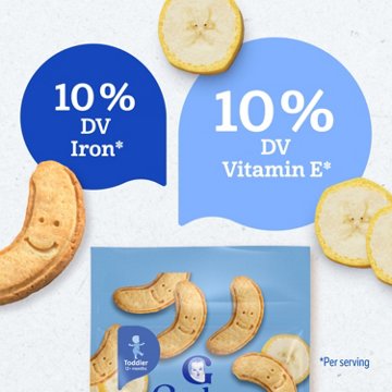 Gerber Toddler Snacks, Banana Cookies, Finger Foods, Snacks For Toddlers, 5 oz