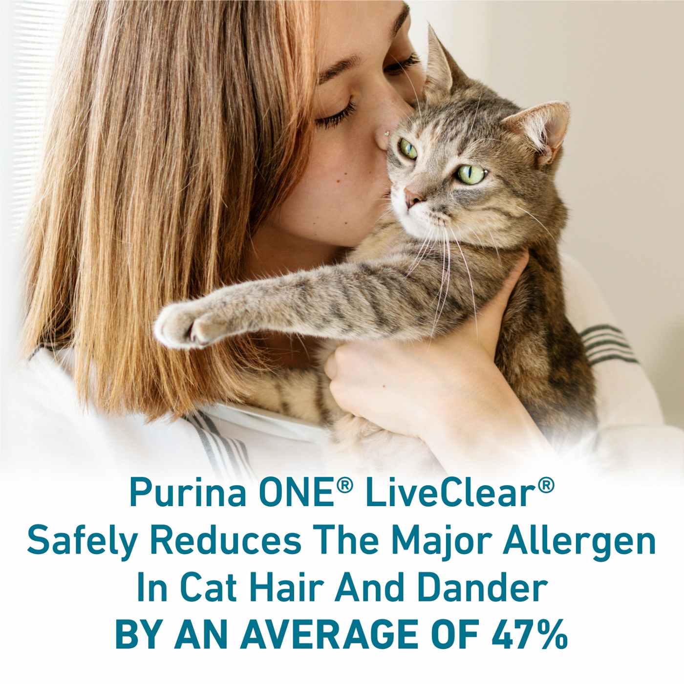 Purina ONE LiveClear Allergen-Reducing Cat Food Dry Formula - Real Chicken As The Number One Ingredient; image 8 of 9