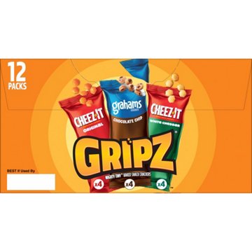Cheez-It Gripz Mighty Tiny Baked Snack Crackers Variety Pack