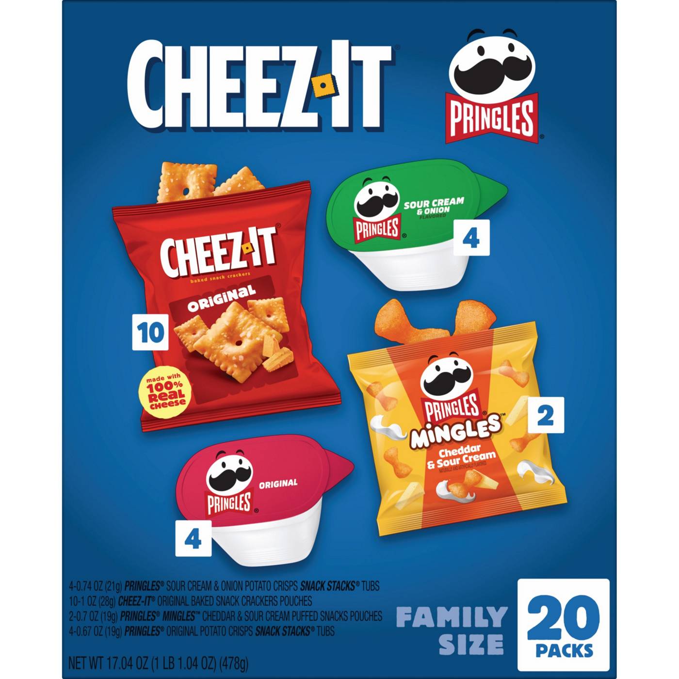 Cheez-It & Pringles Variety Pack; image 1 of 5