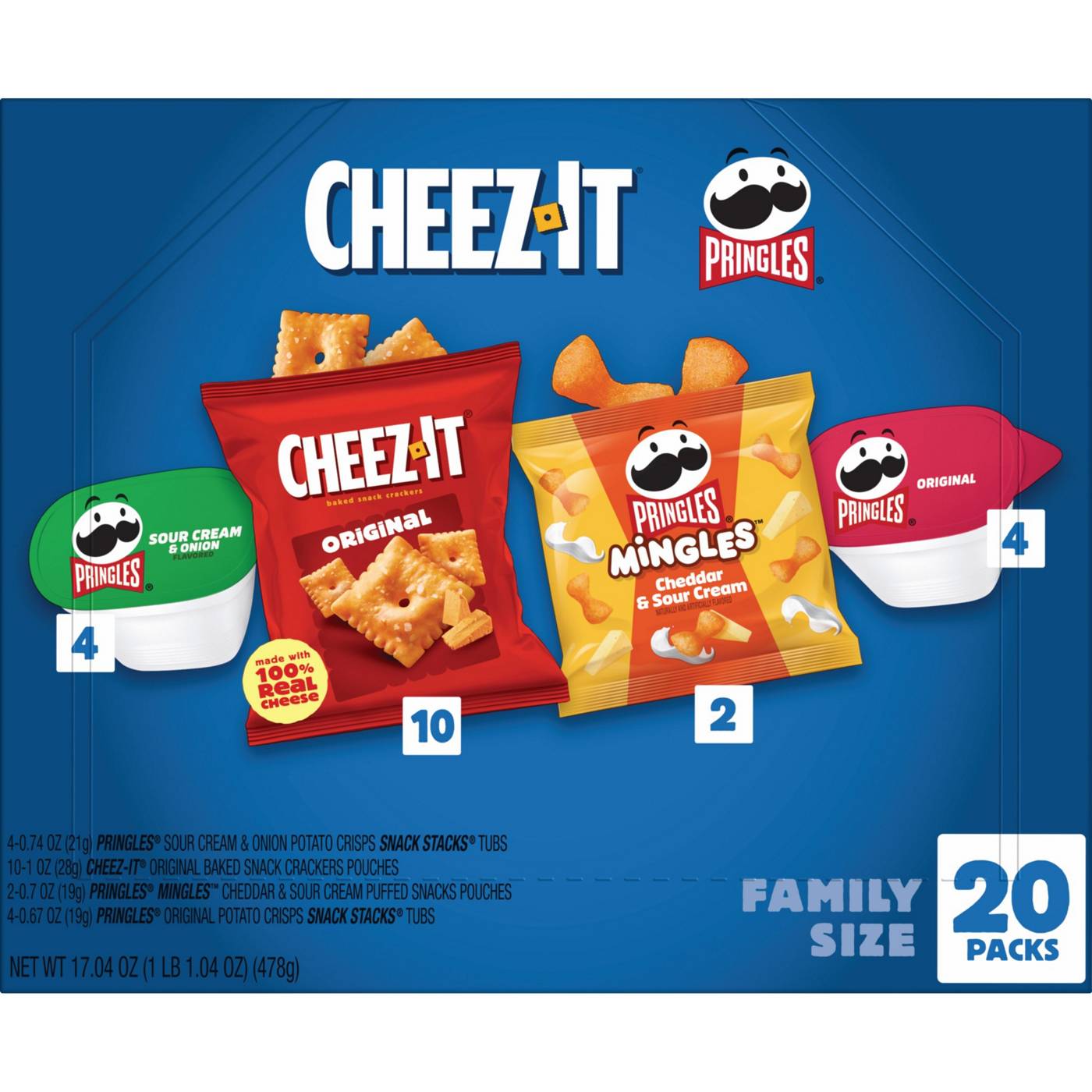 Cheez-It & Pringles Variety Pack; image 4 of 5
