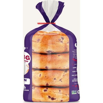 Sola 14g Protein Cinnamon & Raisin Bagels, 12 oz