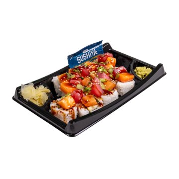 H-E-B Sushiya Spicy Poke Sushi Roll, 10 pc