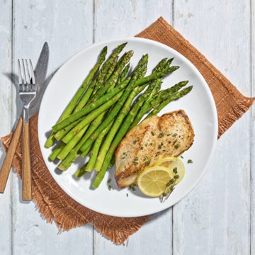 H-E-B Side Solutions - Asparagus with Veggie Sprinkles, 12.25 oz