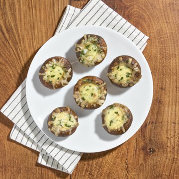 H-E-B Side Solutions - Spinach Mozzarella Stuffed Mushrooms, 8 oz