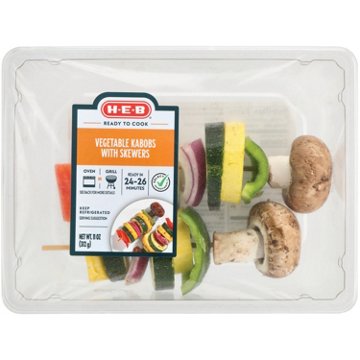H-E-B Side Solutions - Vegetable Kabobs, 2 ct