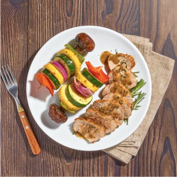 H-E-B Side Solutions - Vegetable Kabobs, 2 ct