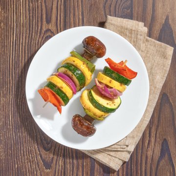 H-E-B Side Solutions - Vegetable Kabobs, 2 ct