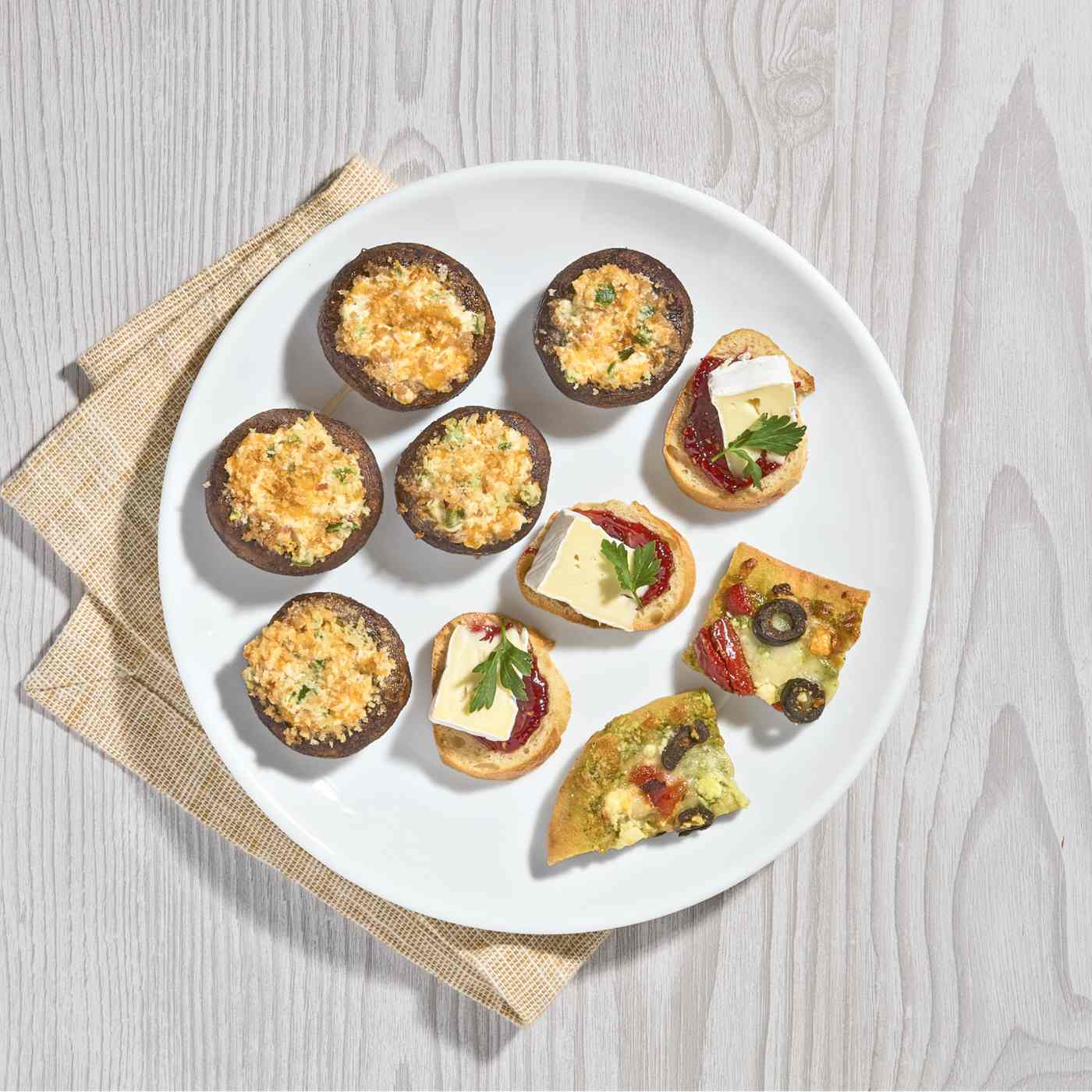H-E-B Side Solutions - Jalapeño Popper Stuffed Mushrooms; image 2 of 4