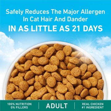 Purina ONE LiveClear Allergen-Reducing Cat Food Dry Formula - Real Chicken As The Number One Ingredient