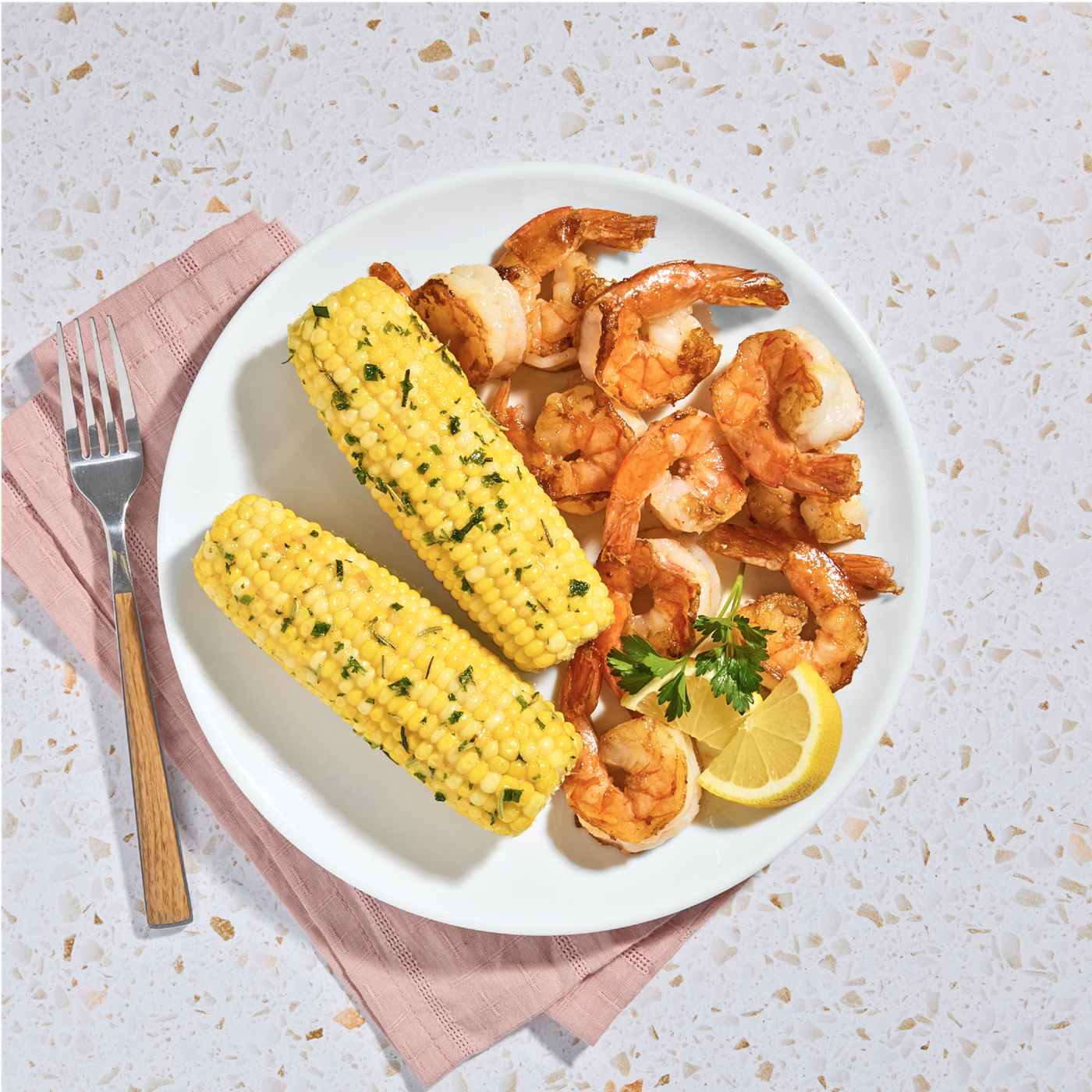 H-E-B Side Solutions - Garlic Herb Butter Corn; image 4 of 4