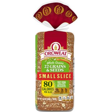 Oroweat 22 Grains & Seeds Small Slice Bread