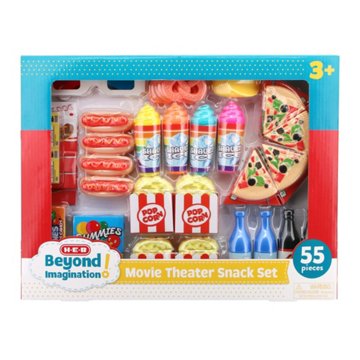 H-E-B Beyond Imagination! Movie Theater Snack Playset, 55 pc