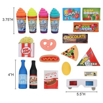 H-E-B Beyond Imagination! Movie Theater Snack Playset, 55 pc