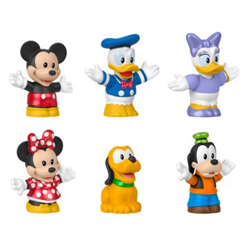 Fisher-Price Little People Mickey & Friends Figures, 6 pk