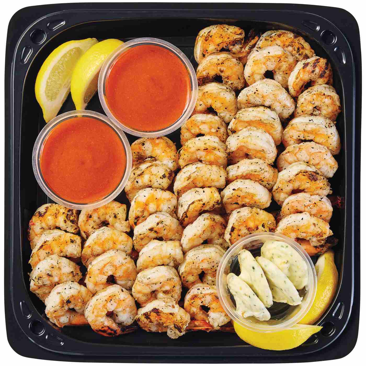 H-E-B Grilled Shrimp Party Tray With Buffalo Sauce