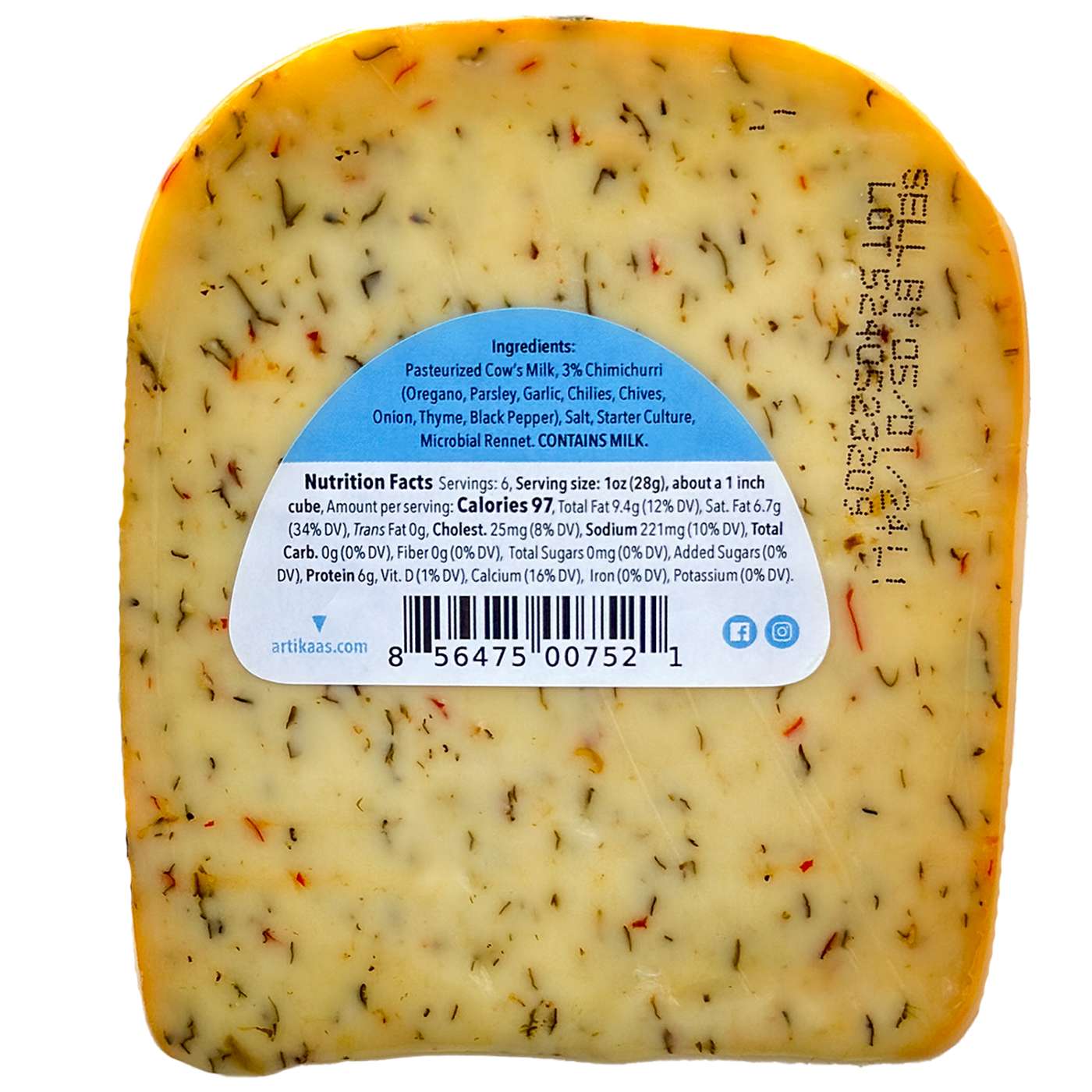 artikaas Chimichurri Gouda Youngsters Cheese; image 4 of 4