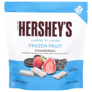Hershey's Frozen Fruit Cookies 'N' Creme - Strawberries, 8 oz
