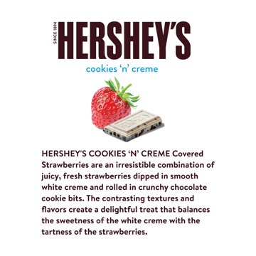 Hershey's Frozen Fruit Cookies 'N' Creme - Strawberries, 8 oz