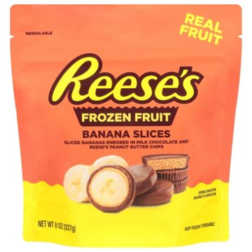 Reese's Frozen Fruit Banana Slices, 8 oz