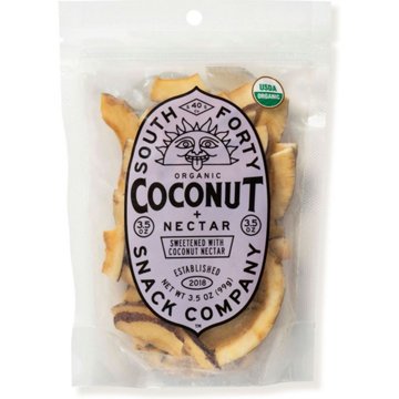 South Forty Snack Company Organic Coconut Slices with Nectar