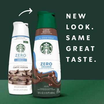 Starbucks Zero Added Sugar Creamer - Cafe Mocha