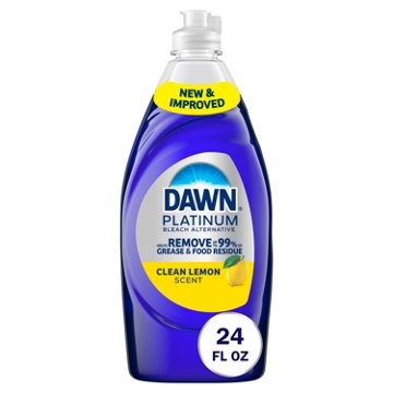 Dawn Platinum Dish Soap, Bleach Alternative - Clean Lemon
