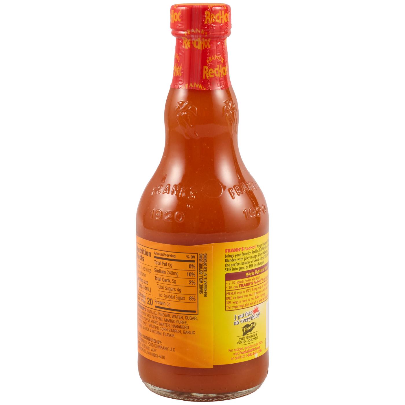 Frank's RedHot Wings Sauce - Mango Habanero; image 2 of 3