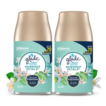 Glade Automatic Spray Refill Value Pack -  Dewdrop Petal, 6.2 oz