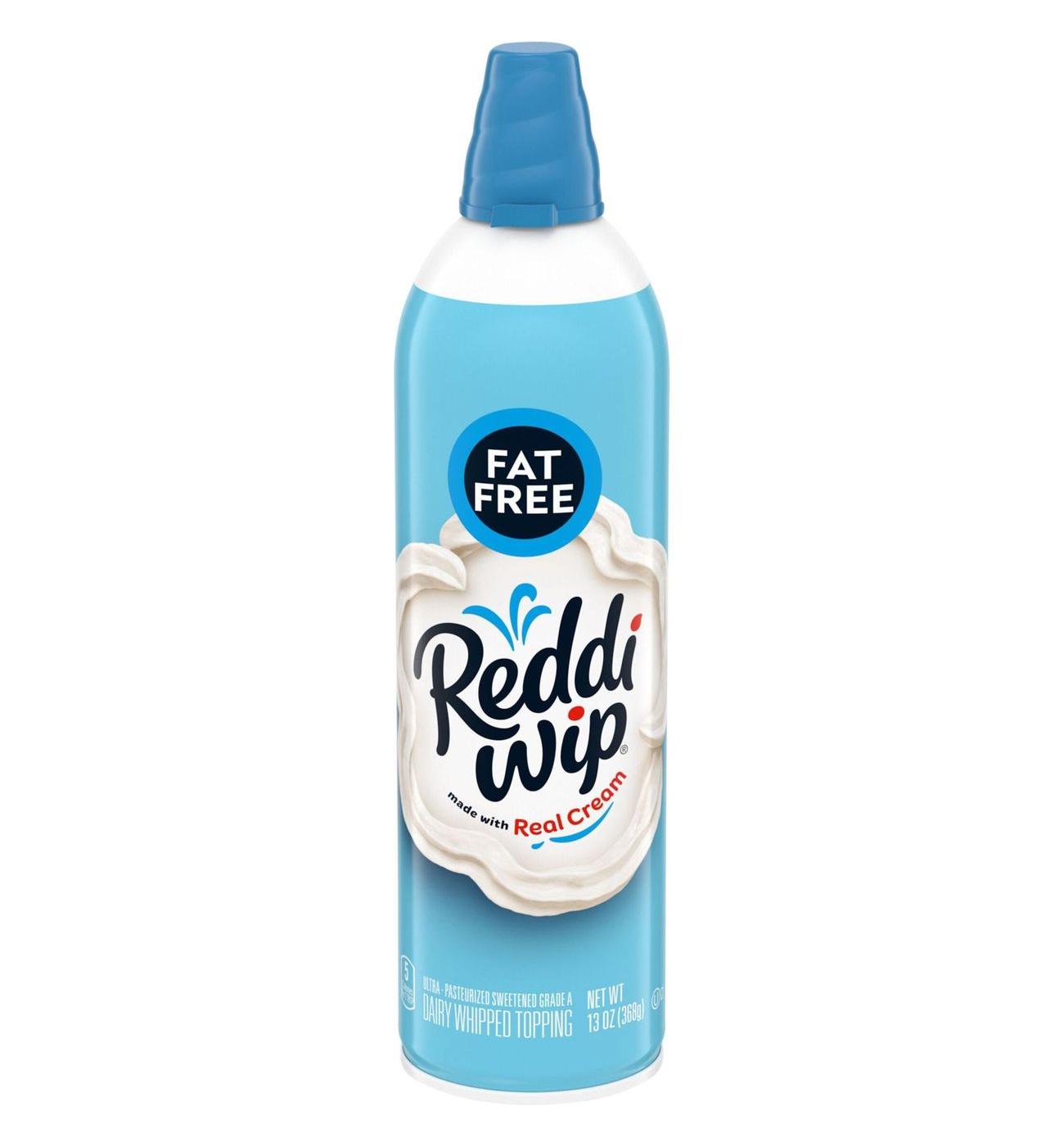Reddi Wip Fat Free Whipped Topping Made with Real Cream; image 1 of 4