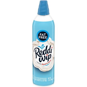 Reddi Wip Fat Free Whipped Topping Made with Real Cream, 13 oz