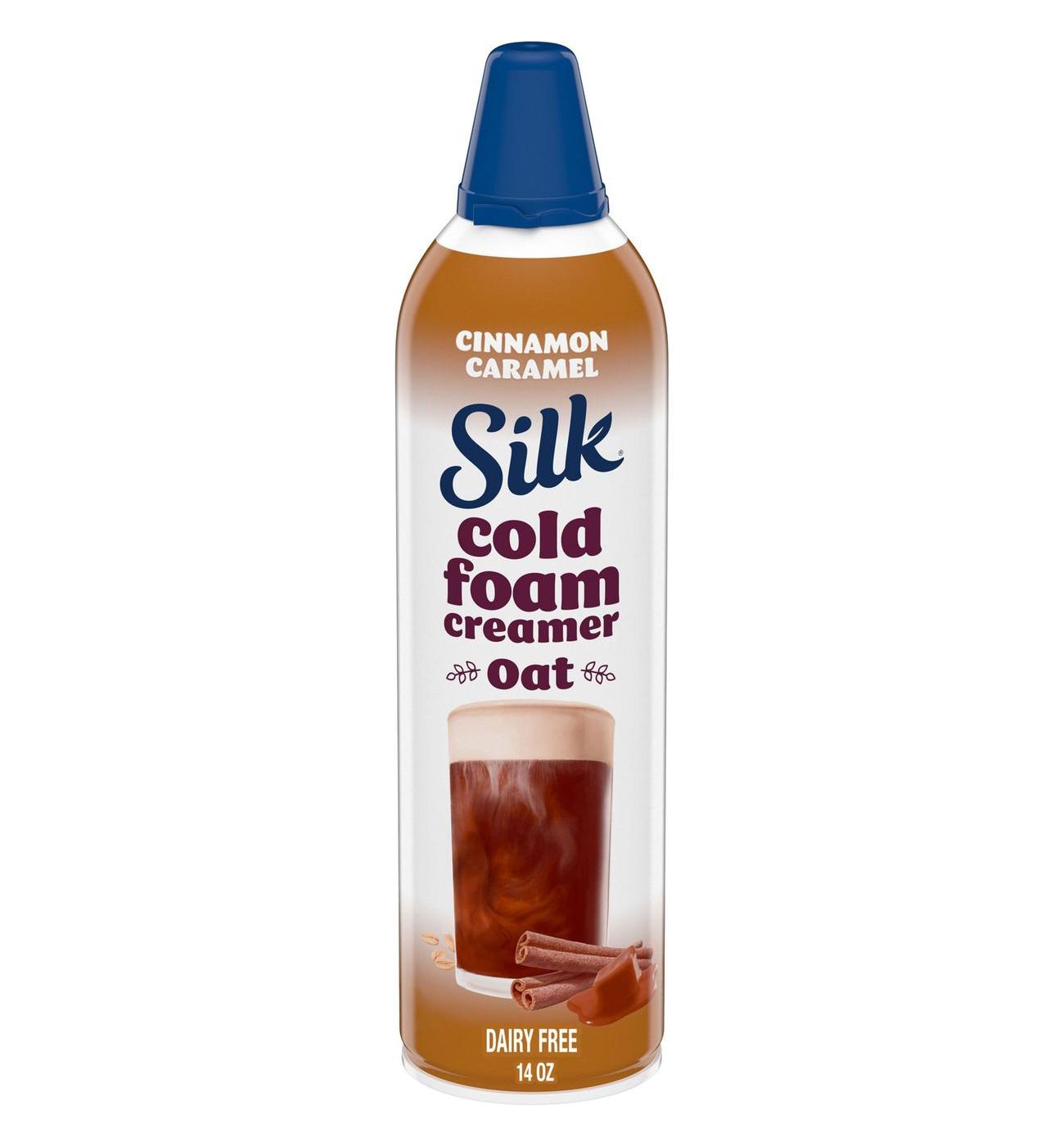 Silk Cold Foam Oat Creamer - Cinnamon Caramel; image 1 of 2