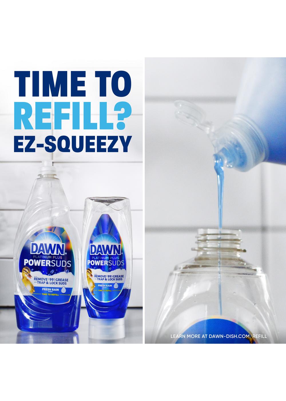 Dawn Power Suds Platinum Plus - Fresh Rain; image 3 of 4