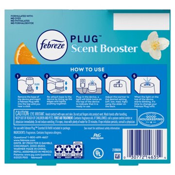 Febreze Plug Scent Booster Starter Kit - Orange Blossom