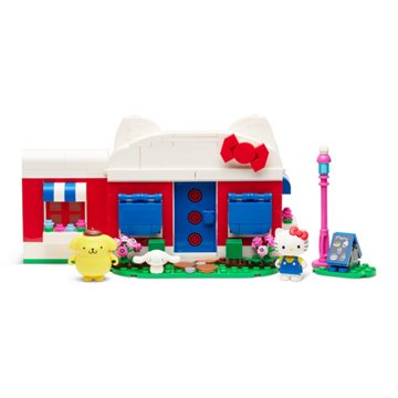 BLDR Hello Kitty & Friends Hello Kitty's Dream Cafe Set, 354 pc