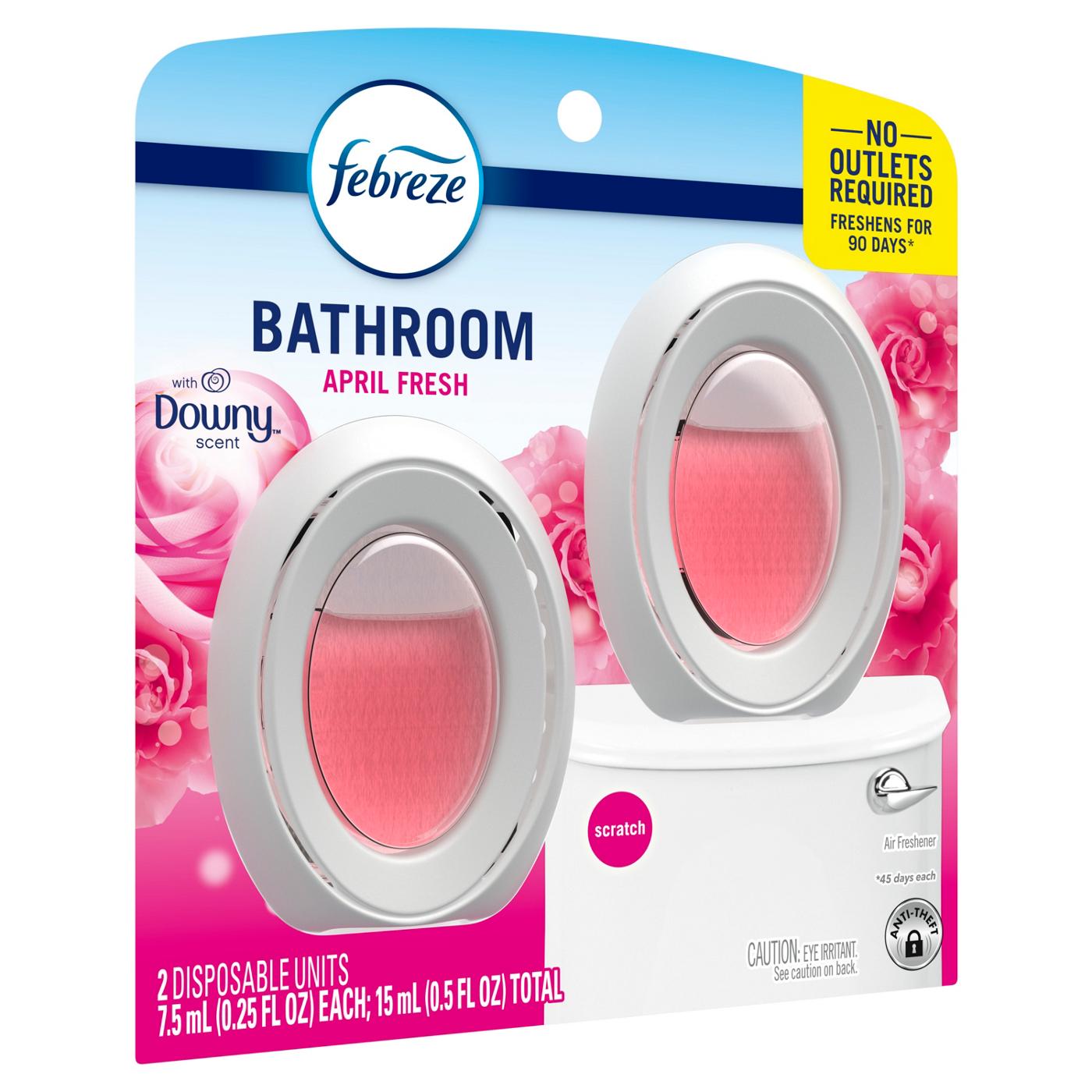 Febreze Bathroom - April Fresh Downy 0.5 oz; image 7 of 10