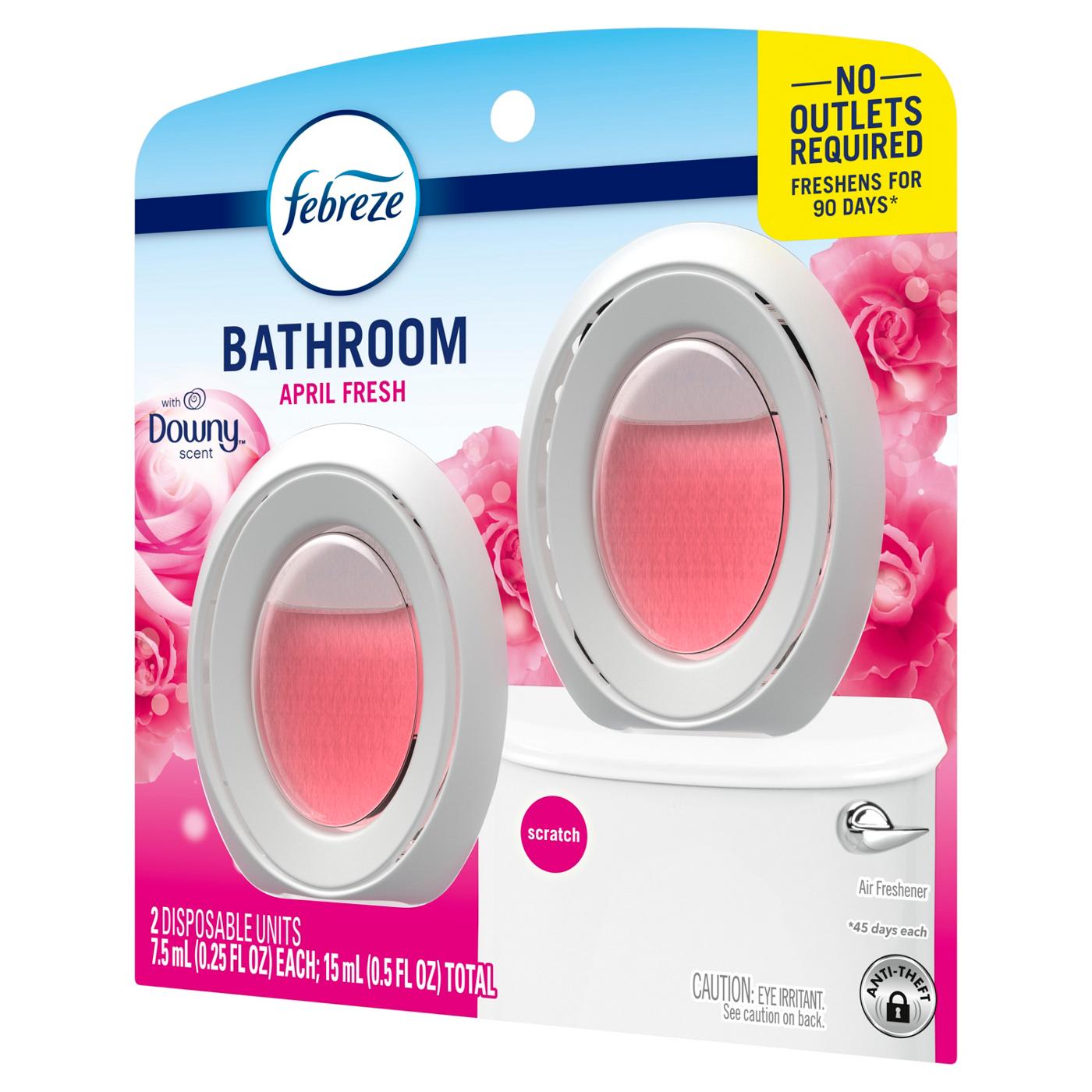 Febreze Bathroom - April Fresh Downy 0.5 oz; image 8 of 10