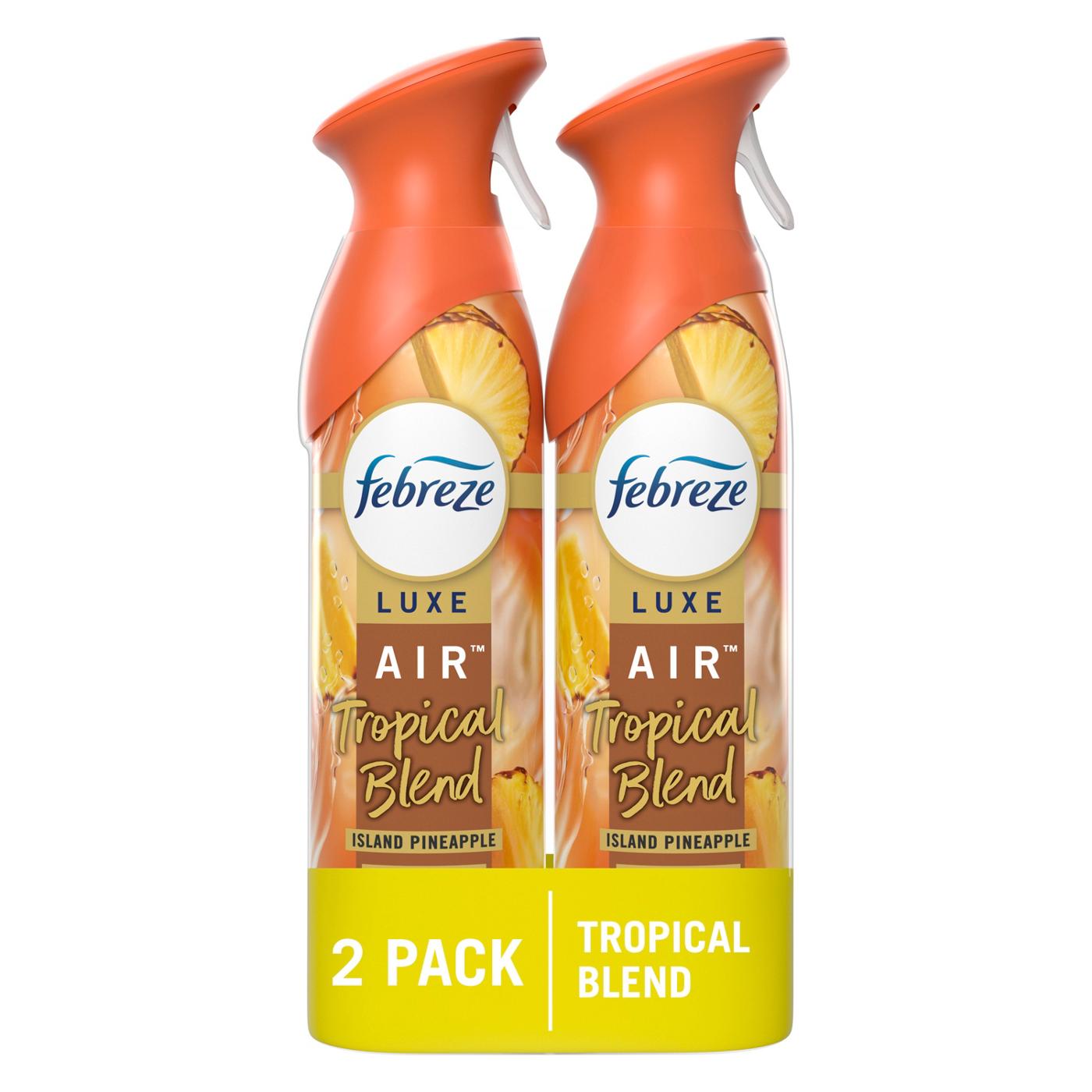 Febreze Luxe Air Freshener Odor-Fighting Room Spray - Tropical Blend; image 1 of 9