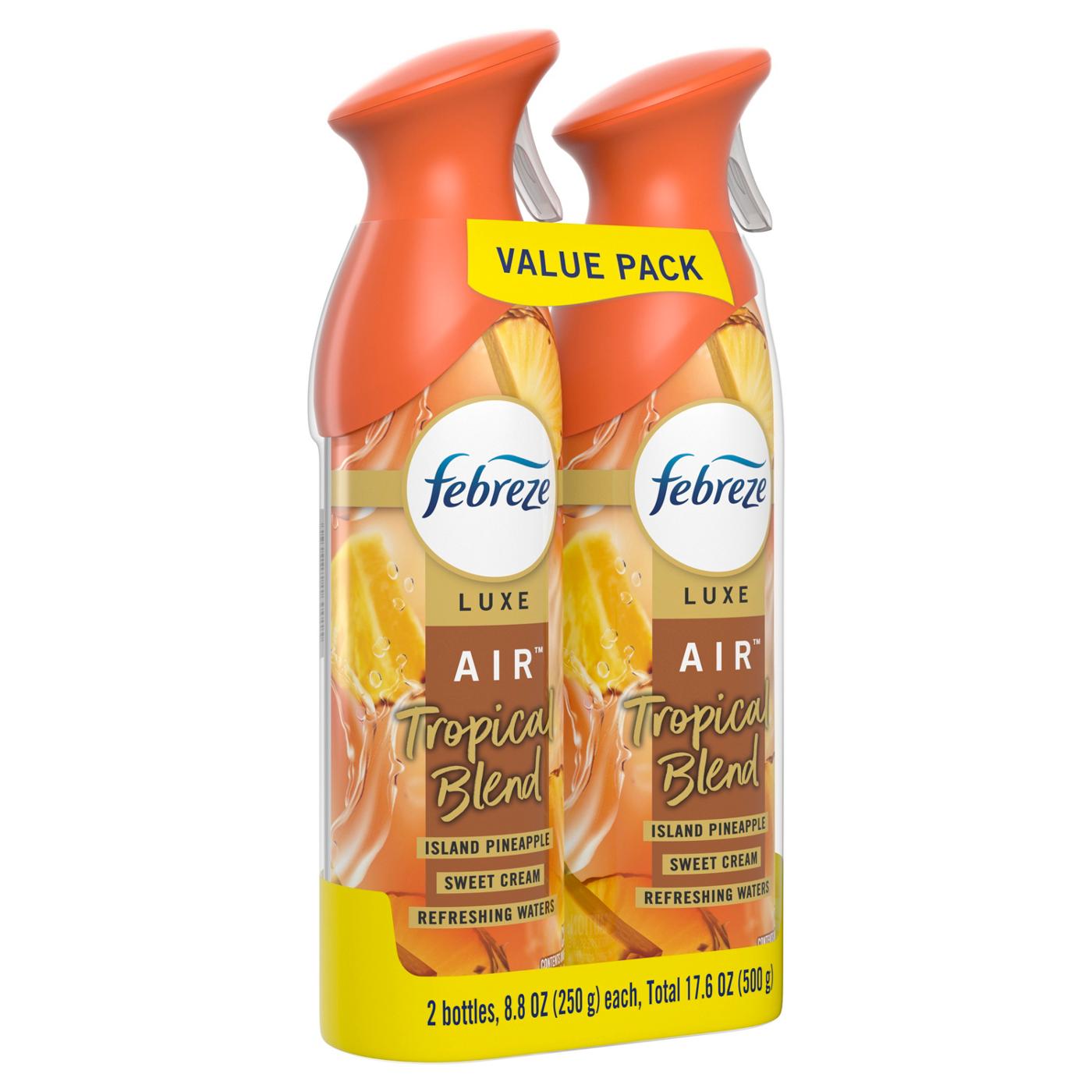 Febreze Luxe Air Freshener Odor-Fighting Room Spray - Tropical Blend; image 7 of 9