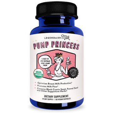 Legendairy Milk Pump Princess, 60 ct