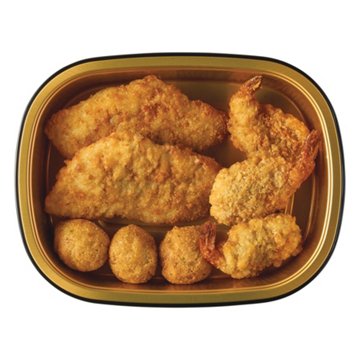 Meal Simple by H-E-B Panko Pollock, Shrimp, & Hushpuppies